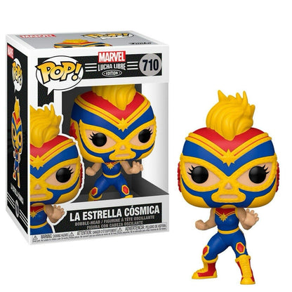 Funko Pop! Marvel Lucha Libre Edition – La Estrella Cósmica #710 Vinyl Figure