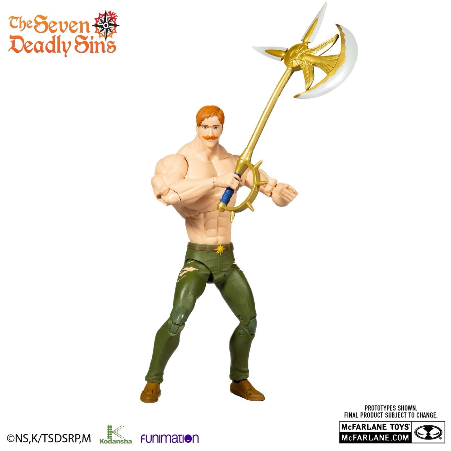 McFarlane Toys Seven Deadly Sins - Escanor 7 Inch Figure