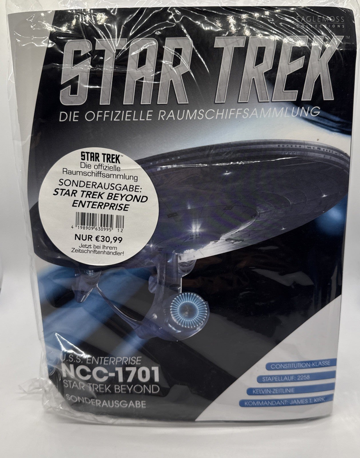 Star Trek Beyond USS Enterprise NCC-1701 Eaglemoss + Magazine (German)