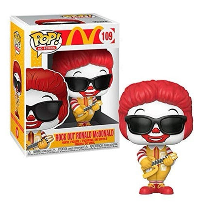 Funko Pop! Ad Icons Rock Out Ronald McDonald #109 Vinyl Figure