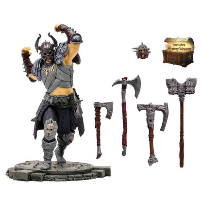 McFarlane Toys Diablo IV Whirlwind Barbarian Action Figure Epic Series