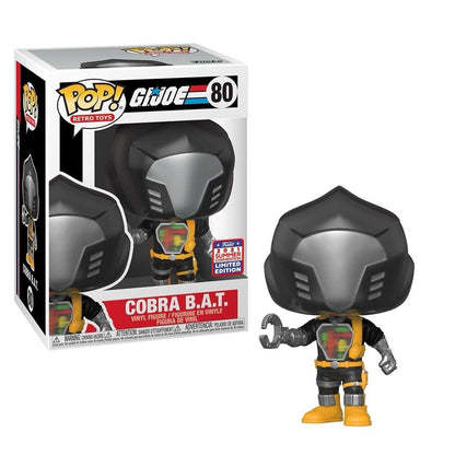 Funko Pop! G.I. Joe Retro Toys Cobra B.A.T. (#80) – 2021 Summer Convention