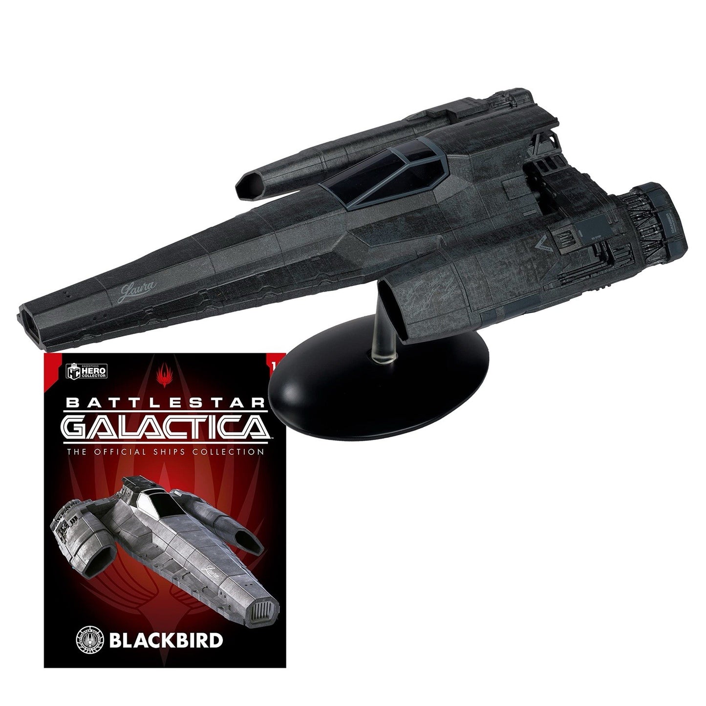 Eaglemoss Battlestar Galactica Blackbird Ship  (Box Damaged)