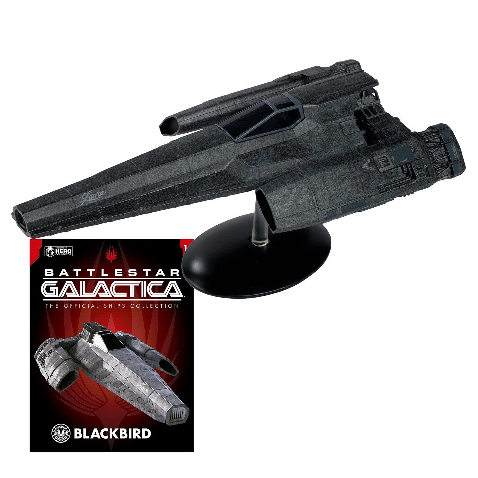 Eaglemoss Battlestar Galactica Blackbird Ship  (Box Damaged)