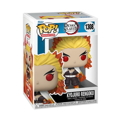 Funko Pop! Demon Slayer Kyojuro Rengoku #1308 Vinyl Figure – Animation Series