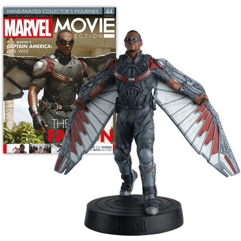 Eaglemoss Marvel Movie Collection #44 Falcon Figurine w/ Magazine – Civil War