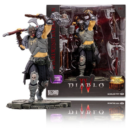 McFarlane Toys Diablo IV Whirlwind Barbarian Action Figure Epic Series