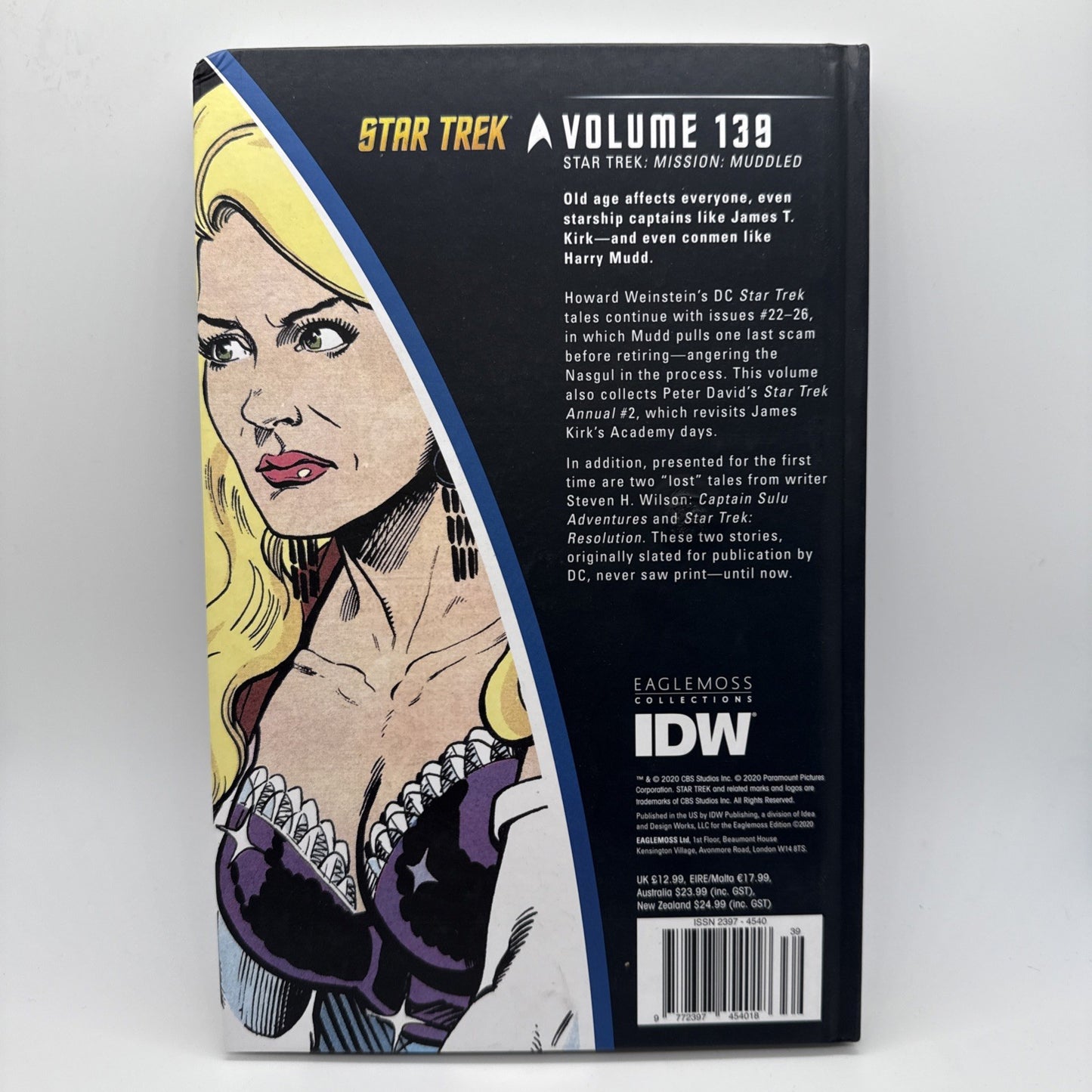 Star Trek Graphic Novel Vol 139 Mission Muddled – Eaglemoss (Damage)