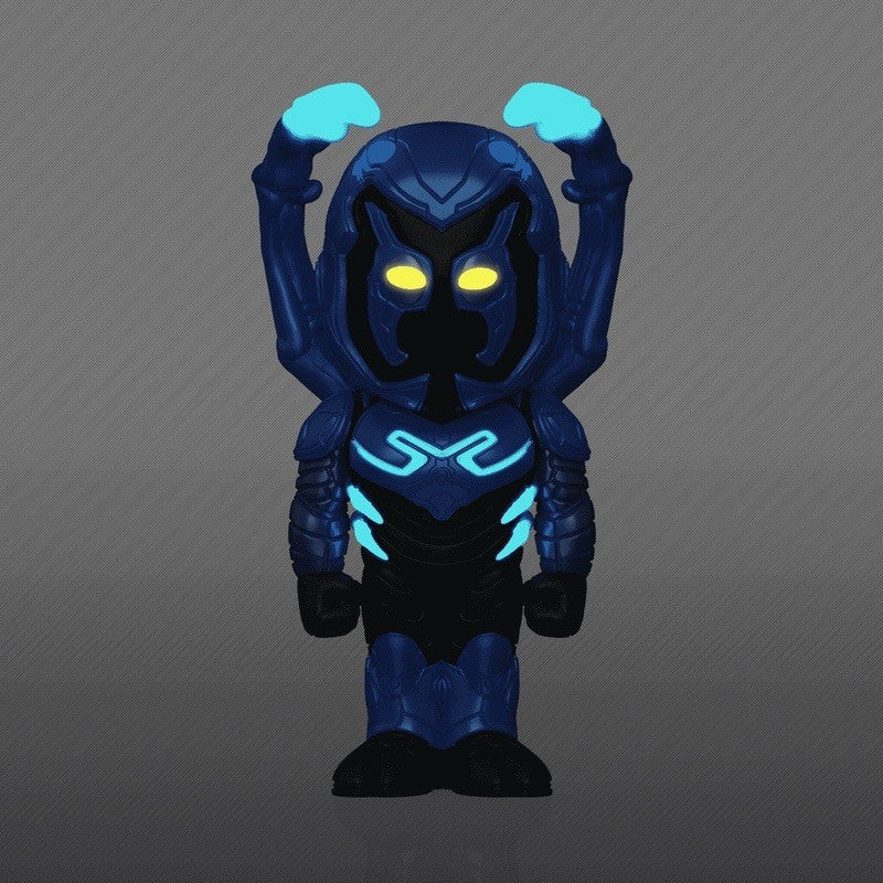 Funko Vinyl Soda DC Comics Blue Beetle Vinyl Figure Chance Of Chase