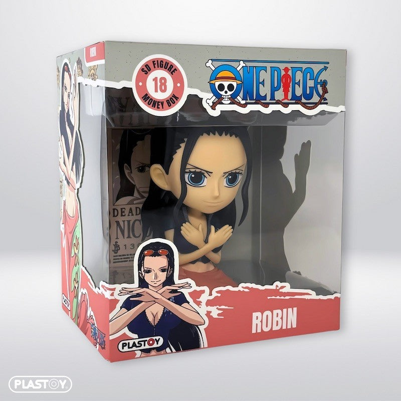 Plastoy One Piece SD Figure Money Box – Nico Robin 16 cm