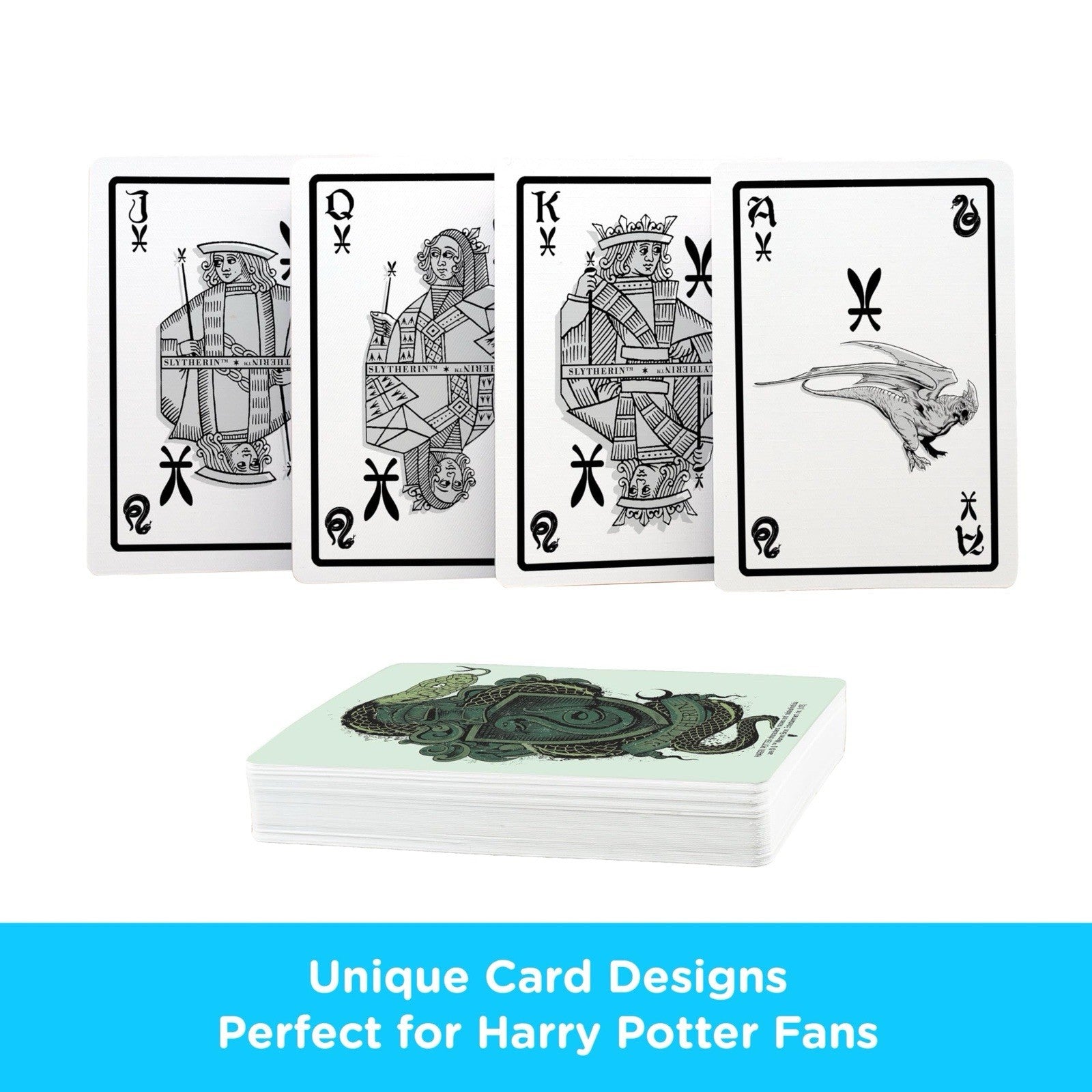 Aquarius Harry Potter Playing Cards - Slytherin