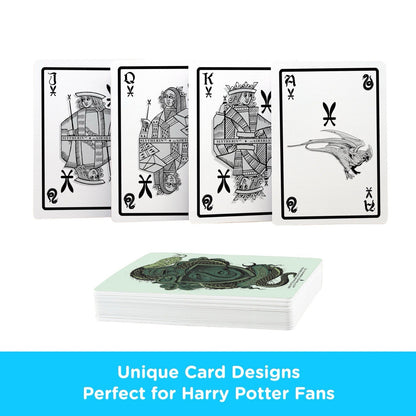 Aquarius Harry Potter Playing Cards - Slytherin