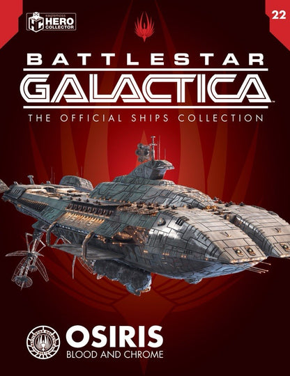 Eaglemoss Battlestar Galactica Osiris Ship (Box Damaged)