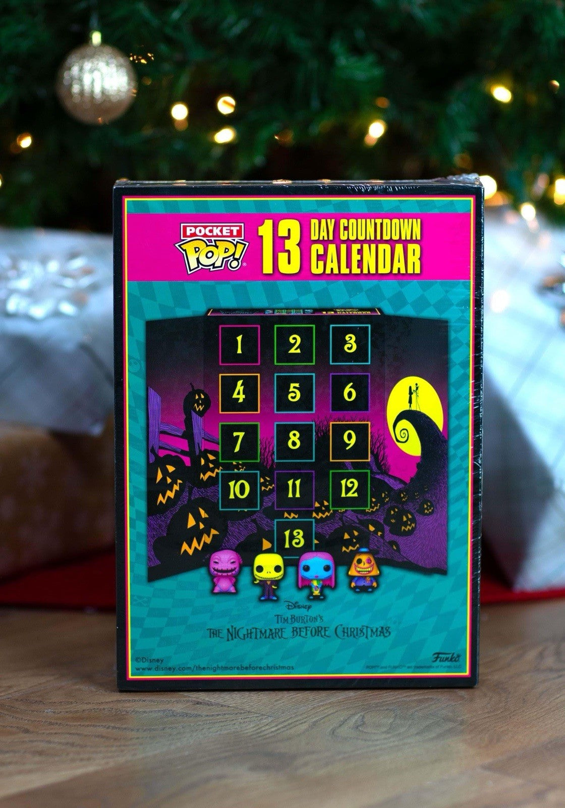 Funko Advent Calendar 13 Days - The Nightmare Before Christmas - Blacklight