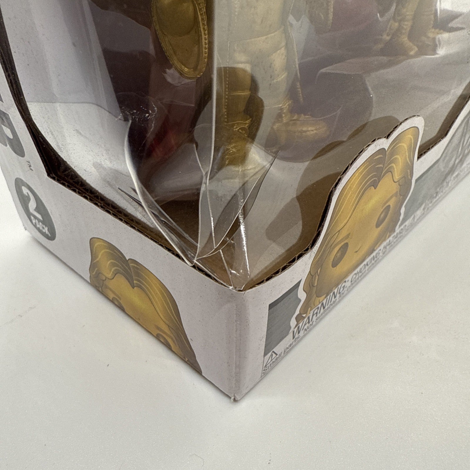 Funko Pop! WWE - Ric And Charlotte Flair 2pk Vinyl Figures (Damaged Box)