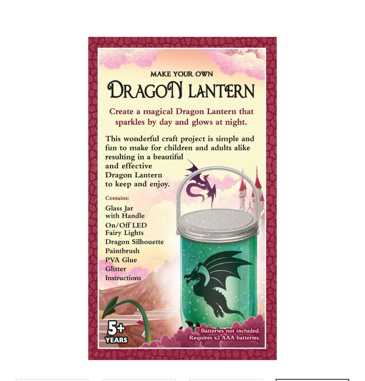 Make Your Own Dragon LED Lantern Gift Kit