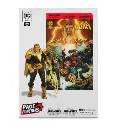 McFarlane DC Direct Page Punchers Black Adam Figure with Exclusive Comic