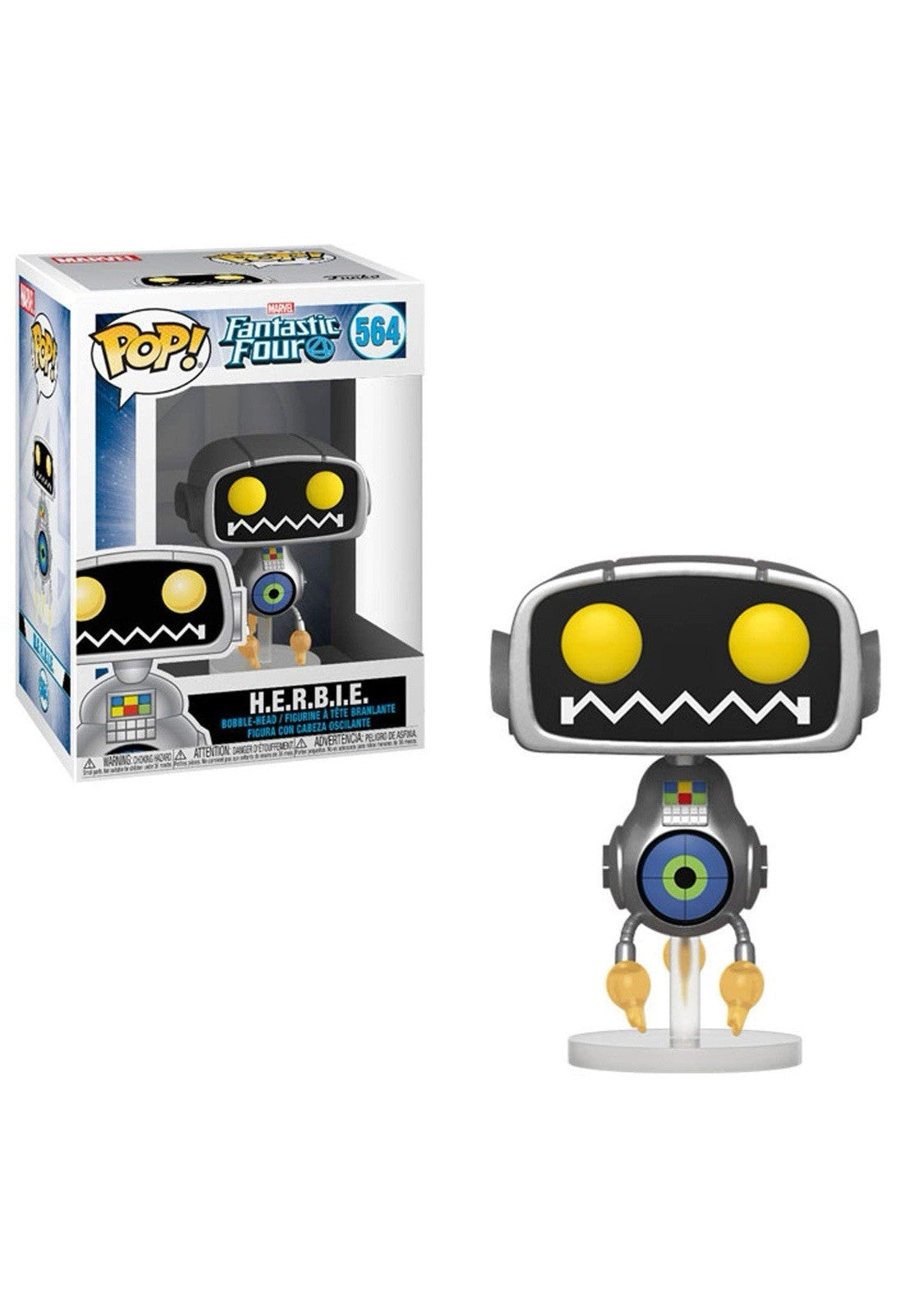 Funko Pop! Marvel Fantastic Four H.E.R.B.I.E. #564 Vinyl Figure