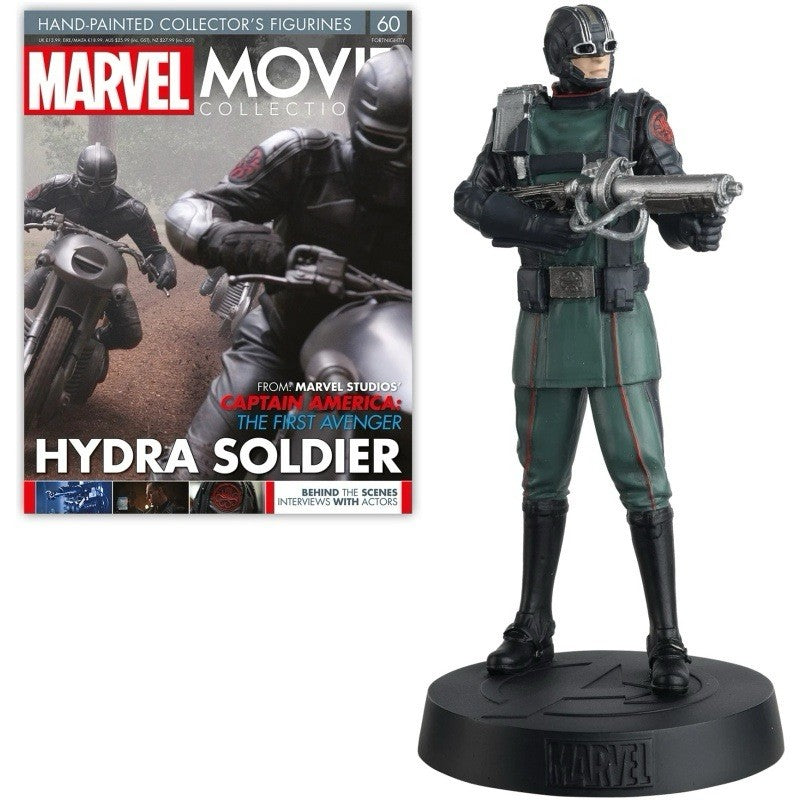 Eaglemoss Marvel Movie Collection HYDRA SOLDIER Issue 60 Figurine & Magazine