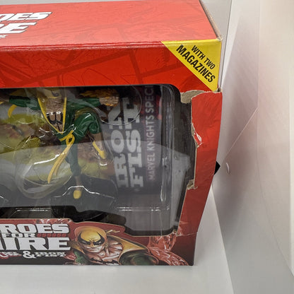 Eaglemoss Marvel Fact Files Heroes for Hire Luke Cage & Iron Fist 6" Figurines  