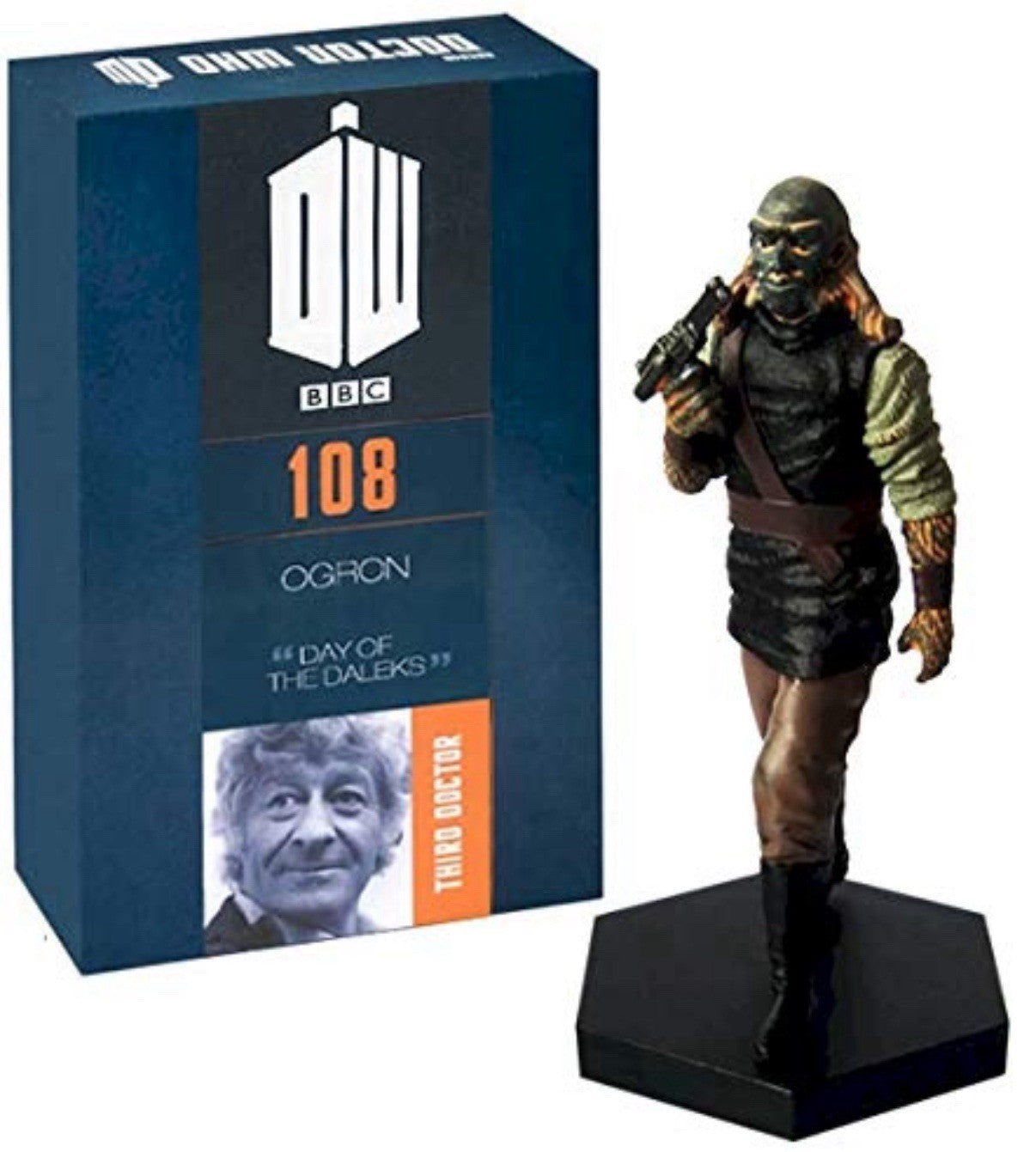 Eaglemoss Doctor Who Figurine Collection #108 Ogron w/ Magazine