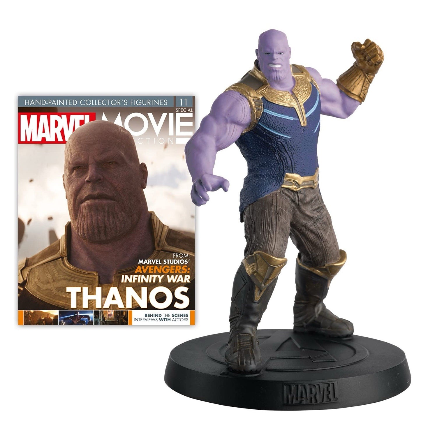 Eaglemoss Marvel Movie Collection – Thanos Figurine (1:16 Scale, Avengers: IW