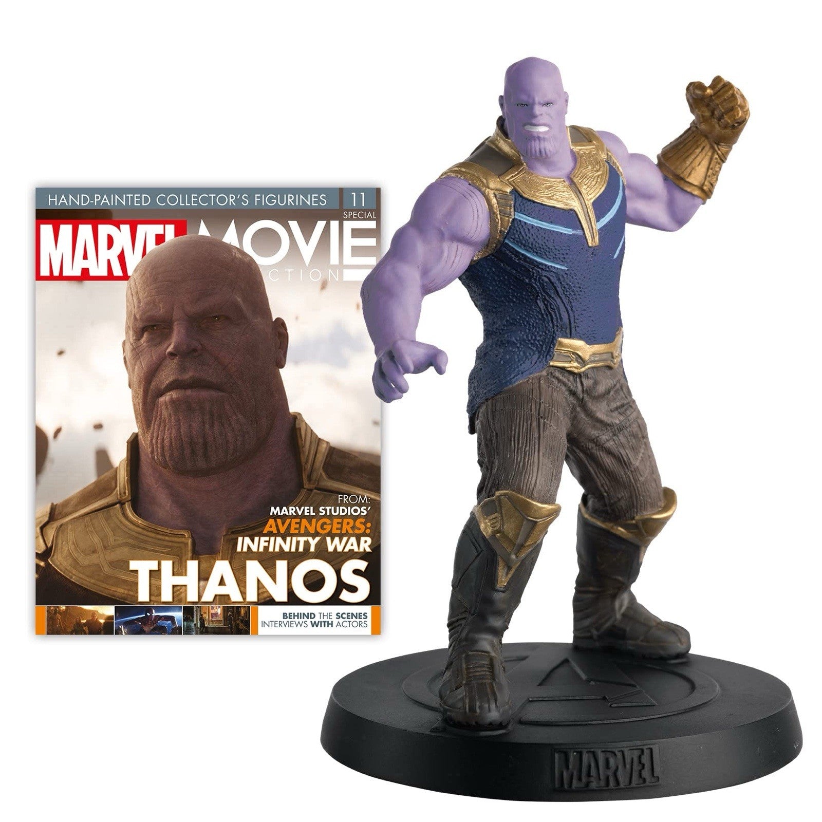 Eaglemoss Marvel Movie Collection – Thanos Figurine (1:16 Scale, Avengers: IW