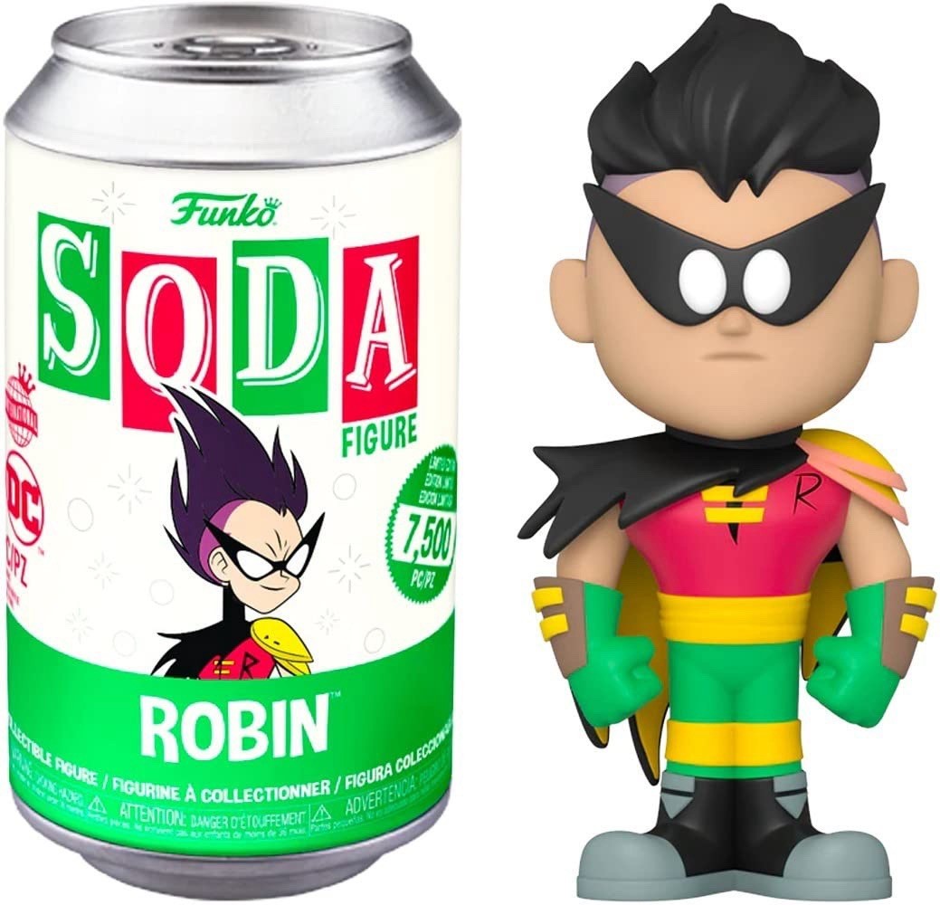 Funko Soda - DC Teen Titans Go! - Robin (Chance of Chase)
