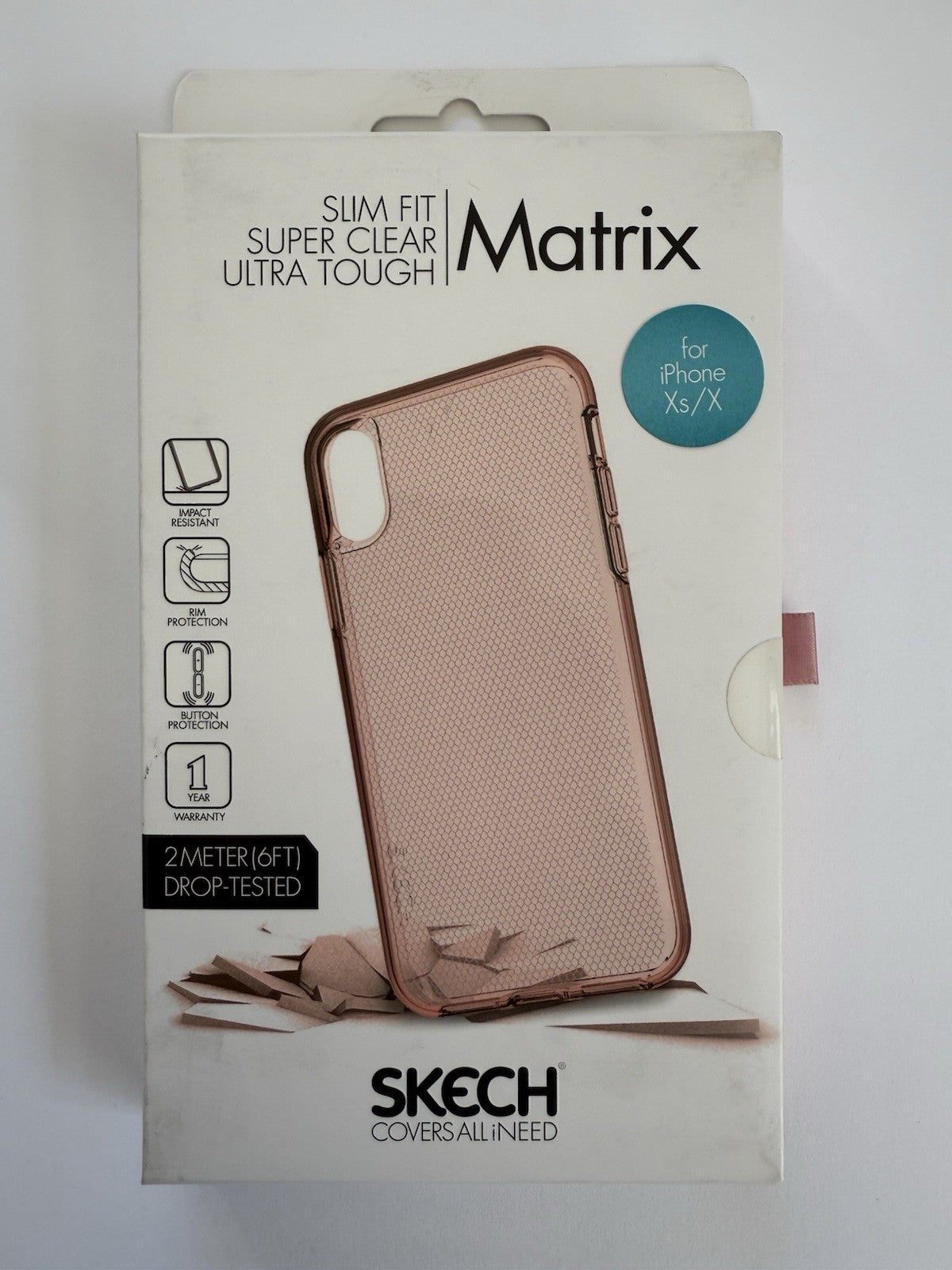 Skech Matrix Slim Fit iPhone Xs/X Ultra Tough Case