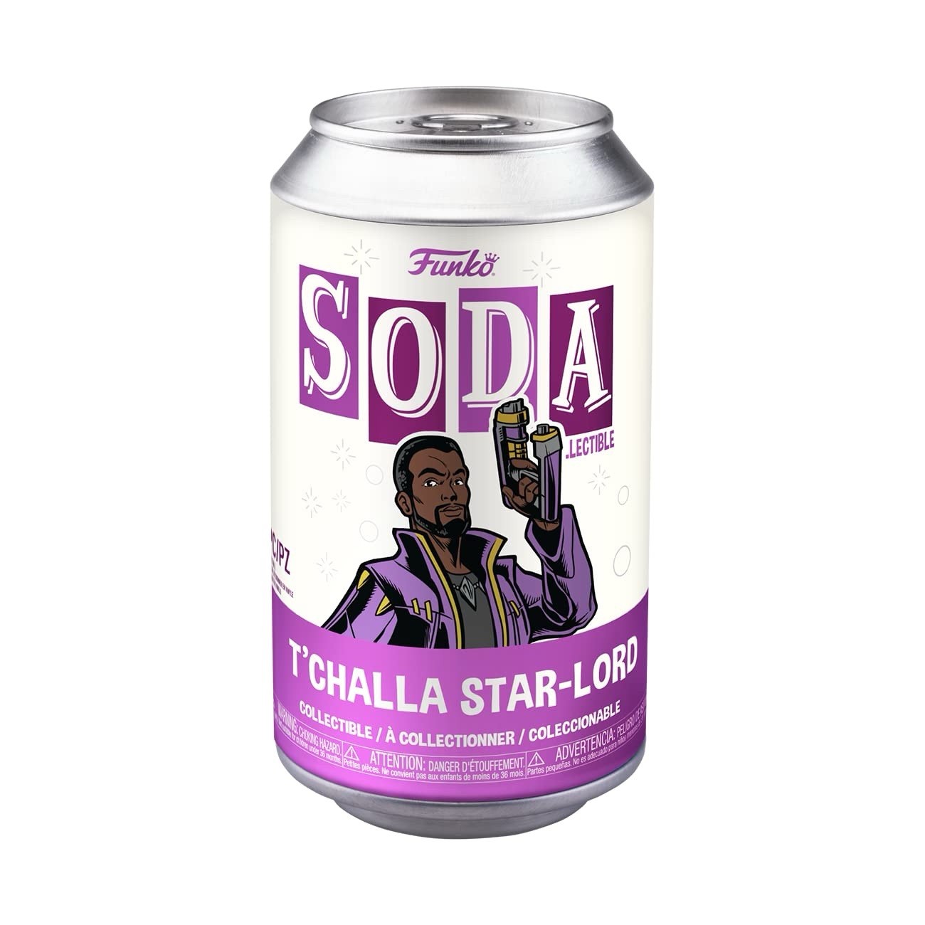 Funko Vinyl Soda: Marvel What If?: T'Challa Star Lord Chance Of Chase