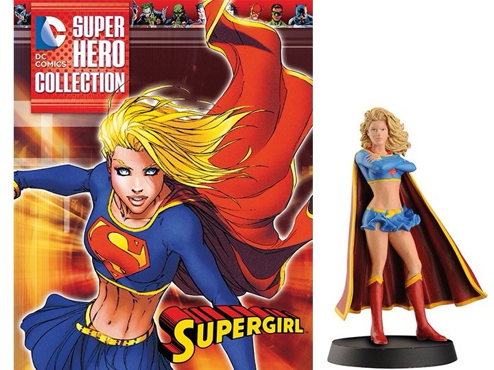 Eaglemoss DC Super Hero Collection Supergirl Figurine & Magazine