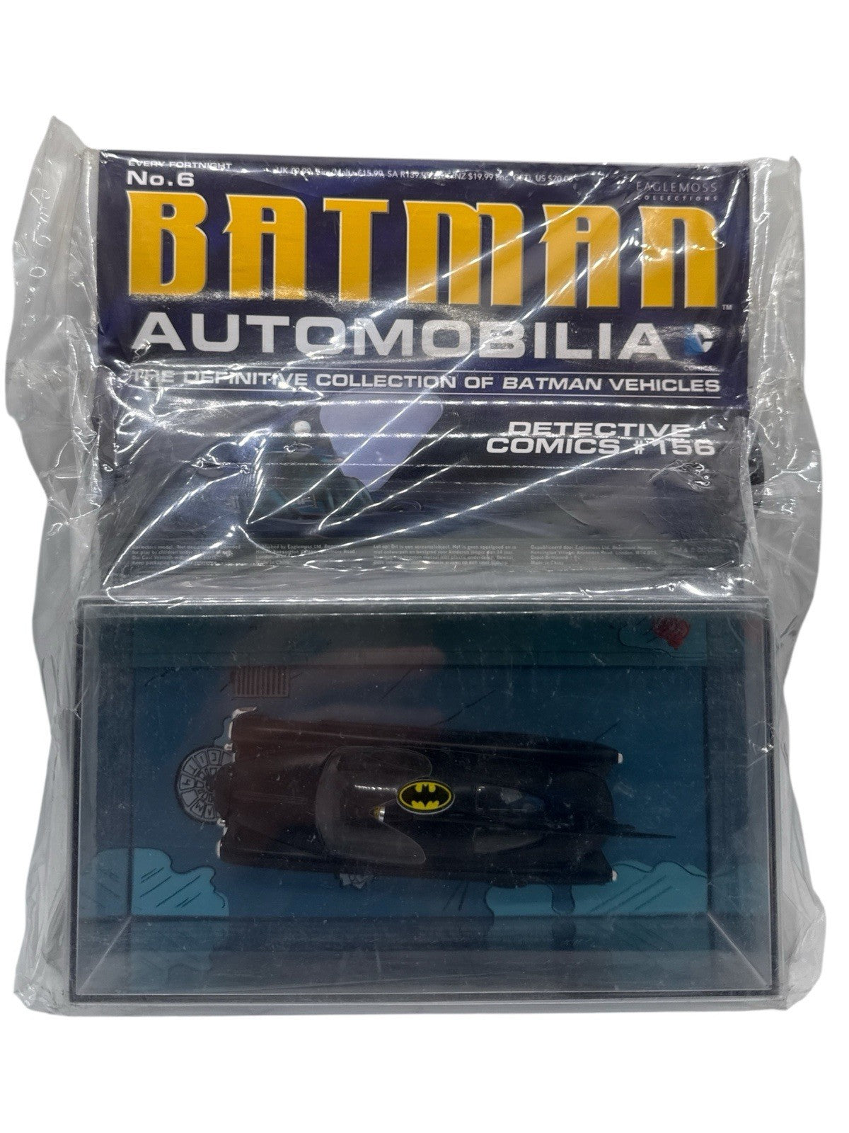 Eaglemoss Batman Automobilia Issue 6 Batmobile Detective Comics #156 w/ Magazine