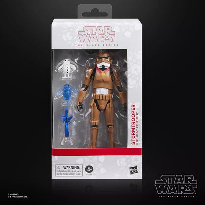 Star Wars Black Series Stormtrooper Holiday Edition Figure with Porg Accessories