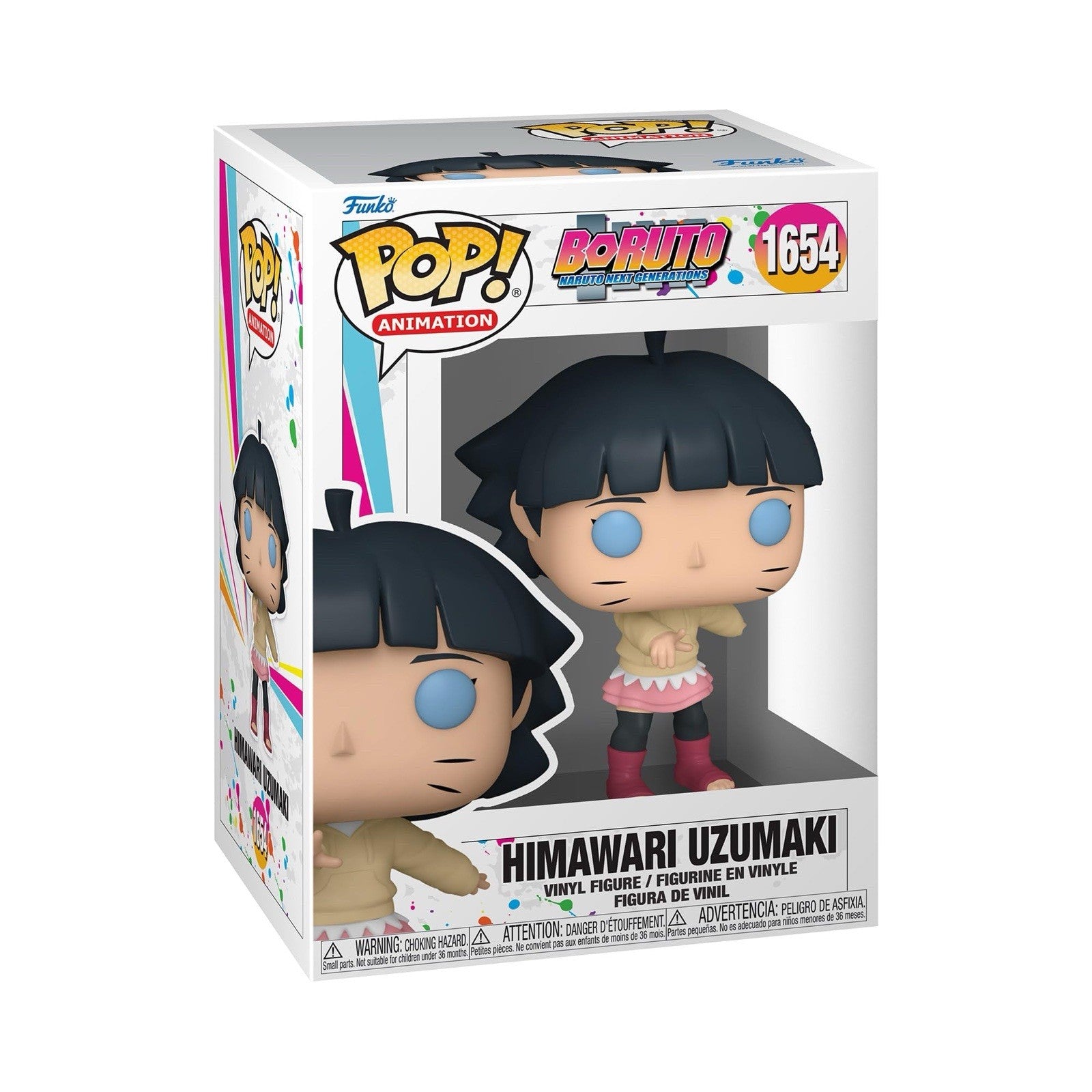 Funko Pop Himawari Uzumaki #1654 Boruto Naruto Next Generations Vinyl Figure