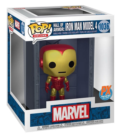 Funko Pop! Deluxe - Marvel Hall Of Armor: Iron Man Model 4 PX Exclusive #1036