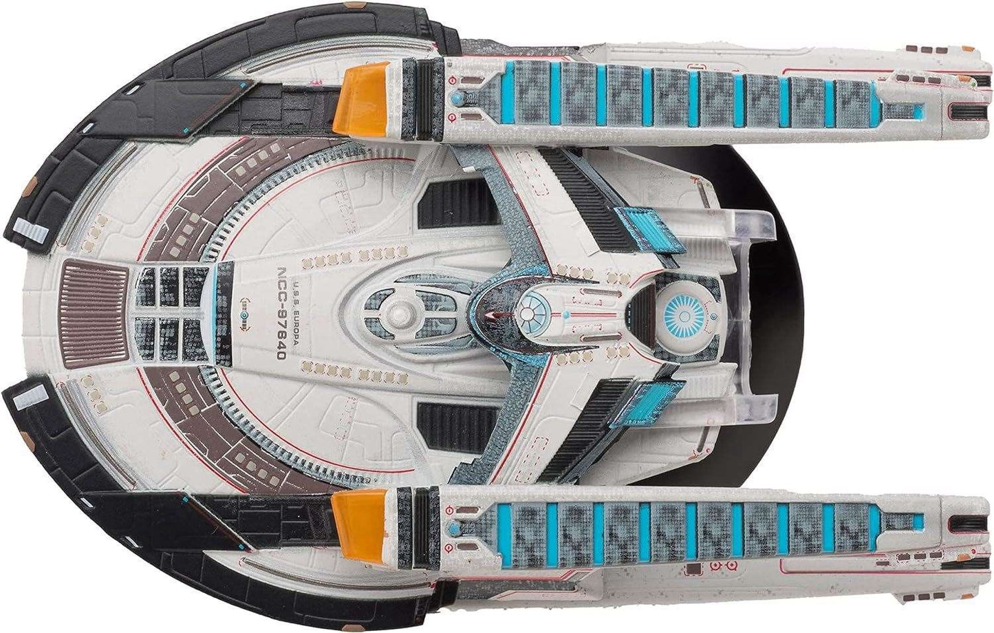 Eaglemoss Star Trek Online U.S.S. Europa NCC-97640 Model Figure + Magazine