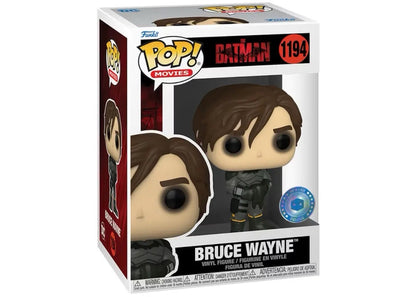 Funko Pop! Movies The Batman #1194 Bruce Wayne Pop In A Box Exclusive Vinyl Fig