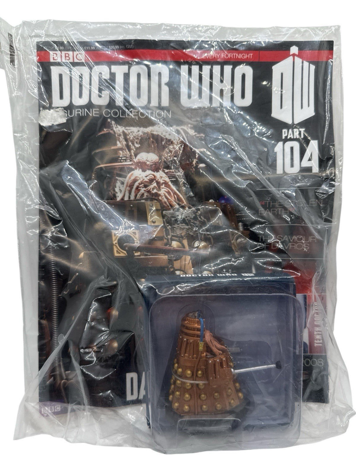 Eaglemoss Doctor Who Figurine Collection #104 Dalek Caan w/ Magazine