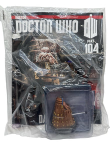 Eaglemoss Doctor Who Figurine Collection #104 Dalek Caan w/ Magazine