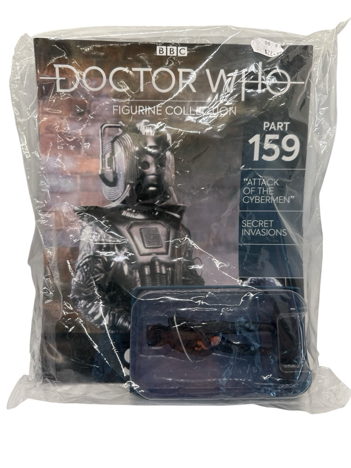 Eaglemoss Doctor Who Figurine Collection Cyber Scout #159 w/ Magazine