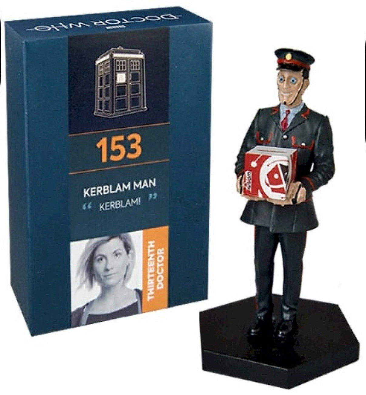 Eaglemoss Doctor Who Figurine Collection #153 Kerblam Man w/ Magazine
