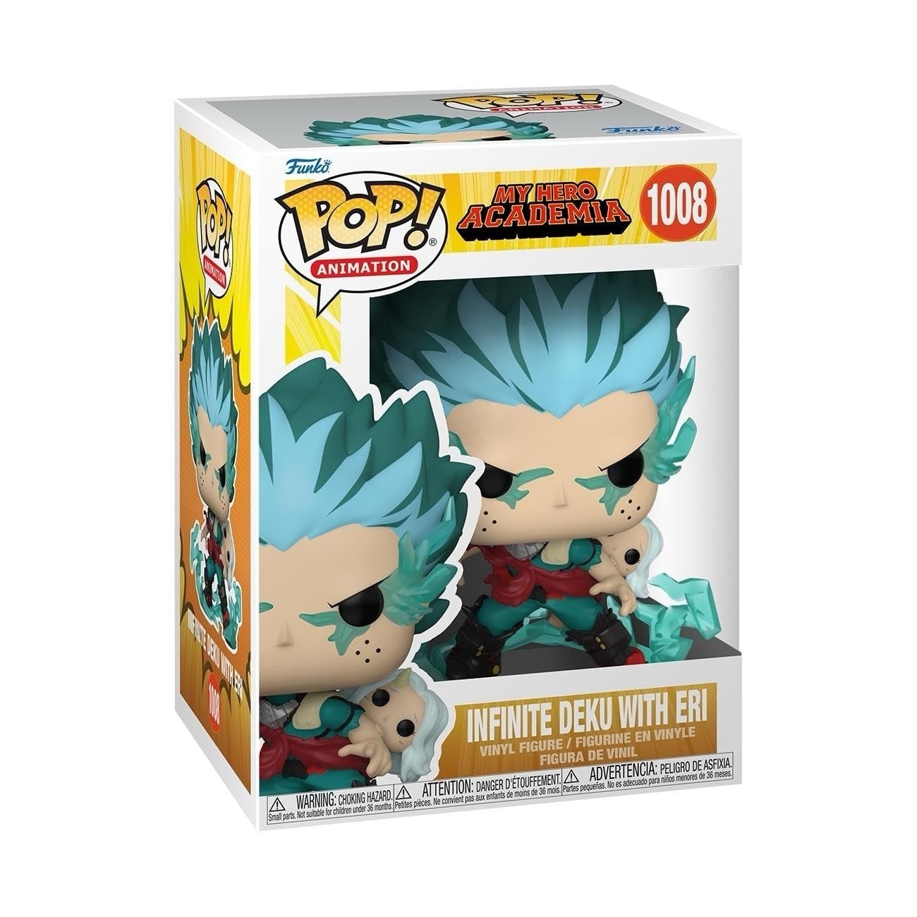 Funko POP! My Hero Academia 1008 Infinite Deku with Eri Vinyl Figure