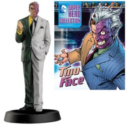 Eaglemoss DC Super Hero Collection Two-Face Figurine with Magazine