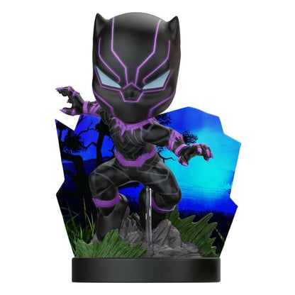 The Loyal Subjects Marvel Black Panther Superama Vibranium Glow 2022 Exclusive