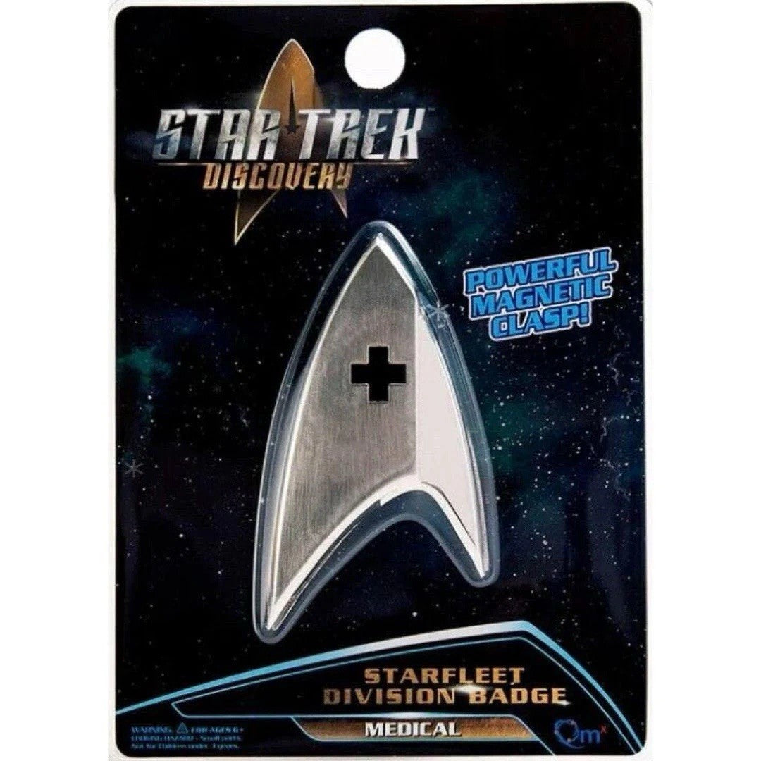 QMx Star Trek Discovery Starfleet Medical Badge Magnet