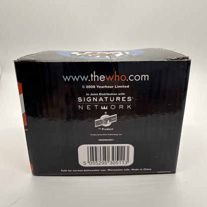 The Who Mug – Union Jack Logo – Box Slightly Worn – Rock Express 2008