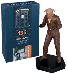 Eaglemoss Doctor Who Figurine Collection #135 Pig Slaves with Magazine
