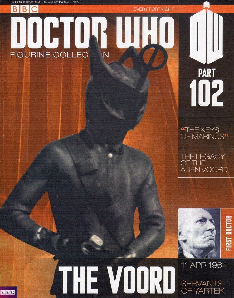 Eaglemoss Doctor Who Figurine Collection #102 The Voord w/ Magazine