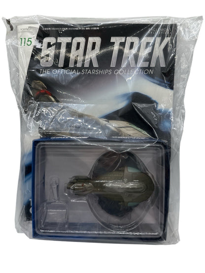 Eaglemoss Star Trek Starships Collection #115 Tellarite Cruiser & Mag