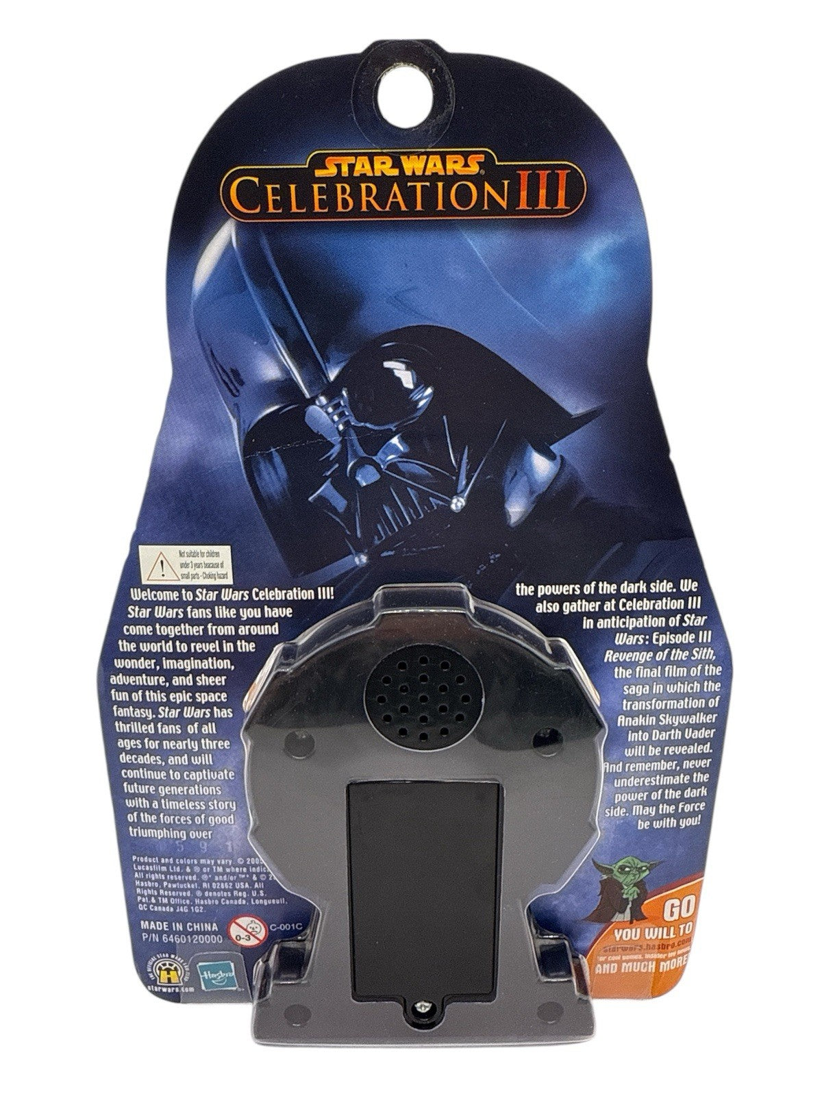 Hasbro Star Wars Celebration III Darth Vader Exclusive Action Figure 2005